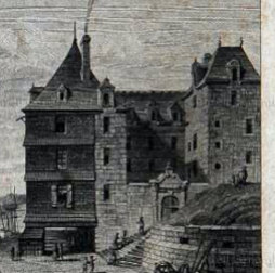 Morlaix vue de la Grande Place, par Ozanne, fin XVIIIe siècle